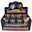 Wholesale 4-Part Plastic Handmuller 'Shiny Leaf' Design - Assorted 
