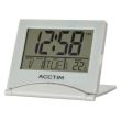Wholesale Acctim Digital Mini Flip II LCD Alarm Clock - Silver 