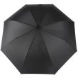 Wholesale Adults Black Auto Walking Umbrella With Crook Handle