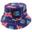 Wholesale Adults Reversible Bucket Hat - Montserrat (UK)