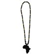 Wholesale African Continent Necklace - Black