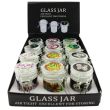 Wholesale Air Tight Glass Jars (65 x 45mm) - Assorted Designs