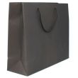 Wholesale Black Printed Kraft Paper Gift Bag - 32x26x10cm