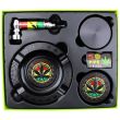 Wholesale Black Rasta Leaf Design Gift Set - 4 pcs 