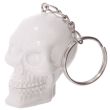 Wholesale Black & White Skull Keyring