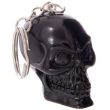 Wholesale Black & White Skull Keyring