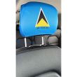 Wholesale Car Seat Head Rest Cover - St. Lucia