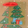 Christmas Tree Gift Bag With Tag