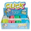 Wholesale Click Tags - Assorted Colours