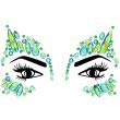 Wholesale Crystal Stone Face Jewels - Emerald Green