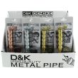 Wholesale D&K Gold, Silver & Rose Gold Metal Pipe 3pcs Set - Assorted 