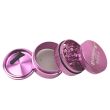 Wholesale Elements Large 4-Part Metal Handmuller - Pink 