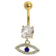 Wholesale Evil Eye Belly Bar