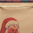 Wholesale Father Christmas Print Gift Bag 