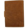 Wholesale Florentino Genuine Leather Credit Card & ID Holder - Tan