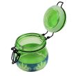 Wholesale Glow In The Dark Air Tight Glass Jars (70 x 70mm) - Assorted Colours