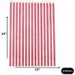 Wholesale Pink Candy Stripes Bag 10" x 14" (1000pcs)