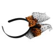 Wholesale Haunted House Orange Pumpkin Alice Band