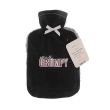 Wholesale Hot Water Bottles With Plush Applique Sherpa Reverse Cover