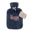 Wholesale Hot Water Bottles With Plush Applique Sherpa Reverse Cover