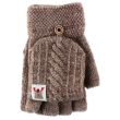 Ladies Fingerless Gloves With Comb - Assorted Colours