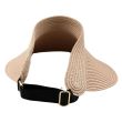 Wholesale Ladies Sun Heat Protection Plain Visor - Pink