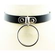 Wholesale Leather Neckband With Medium Ring