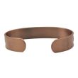 Wholesale Magnetic Copper Bangle - Skull Design (One Size) 
