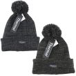 Man's Thermal Ribbed Knitted Bobble Hat - Assorted 