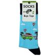 Wholesale Men's "Camping" Design Socks (3 Pack) - Assorted