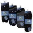 Wholesale Men's Ralph Lewis Socks - Mixed Diamond Pattern Design (3 Pack) - Assorted Colours and Designs