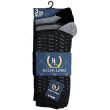 Wholesale Men's Ralph Lewis Socks - Mixed Pattern Design (3 Pack) - Assorted Colours and Designs