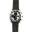 Men's Softech Round Leather Strap Watch - Grey/Silver