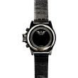 Wholesale Men's Softech Round Mesh Bracelet Watch - Black/Black