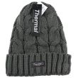 Men's Thermal Cable Knitted Ski Hat - Assorted 