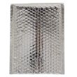 Metallic Silver Padded Mailing Bags - Peel & Seal Jiffy Bags -180mm x 260mm