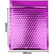 Metallic Pink Padded Mailing Bags - Peel & Seal Jiffy Bags - 260mm x 180mm
