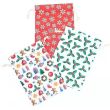 Wholesale Mixed Pack Of Christmas Drawstring Pouches