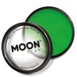 Wholesale Moon Glow Neon UV Pro Face & Body Paint Cake Pot - Neon Green