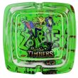 Wholesale Mystic Timbers Zombies Party Premium Square Glass Ashtray - Assorted 