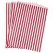 Wholesale Pink Candy Stripes Bag 10" x 14" (1000pcs)