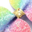 Wholesale Rainbow Glitter Butterfly Hair Clips 