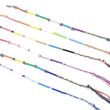 Wholesale Rainbow Knotted Cord Anklet - Assorted