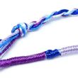 Wholesale Rainbow Knotted Cord Anklet - Assorted