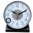 Wholesale Ravel Large Quartz Alarm Clock - Black 