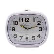 Wholesale Ravel Large Sized Bedside Quartz Alarm Clock - White