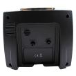 Wholesale Ravel Large Square Quartz Alarm Clock - Black 