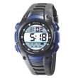 Wholesale Ravel Men's 3ATM Digital Sports Watch - Black/Blue 