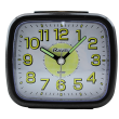 Wholesale Ravel Mid Sized Bedside Quartz Alarm Clock- Black