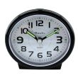 Wholesale Ravel Pastille Oval Beep Quartz Alarm Clock - All Black